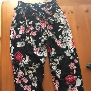 Floral pants